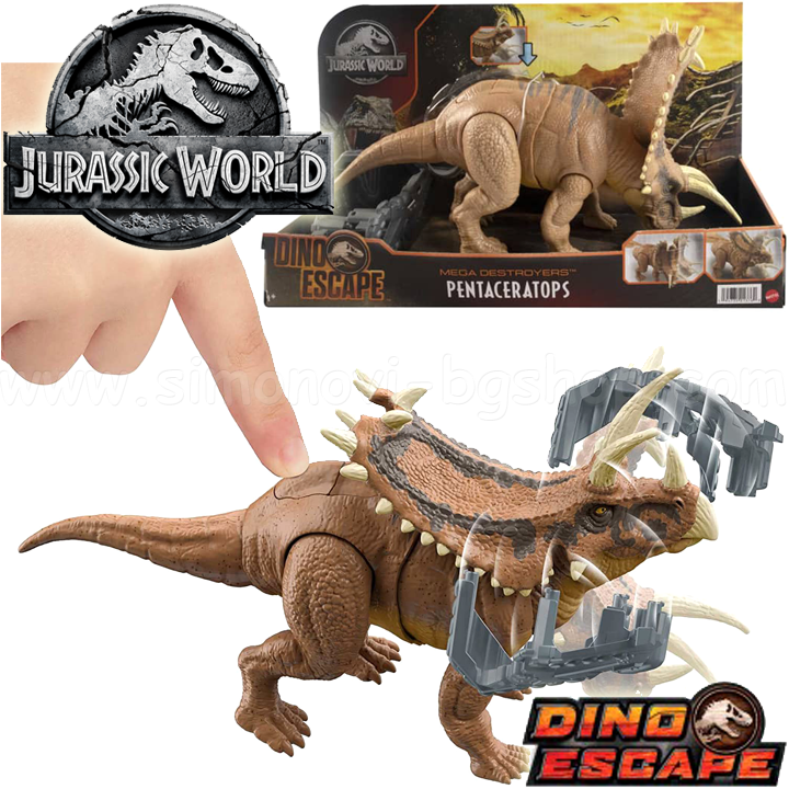 *Jurassic World Dino Escape   PentaceratopsHCM05