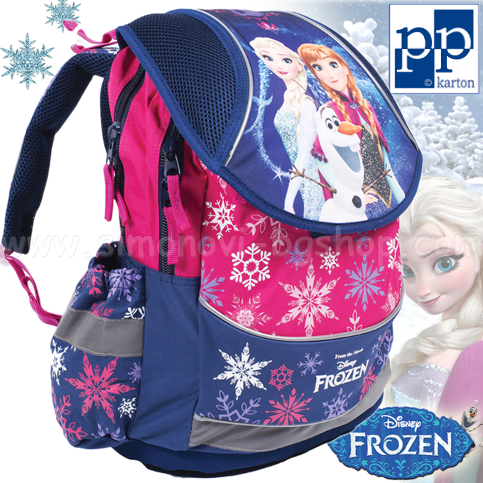 * 2016 Karton P + P Frozen School Backpack "Frozen" 3-194