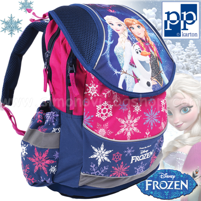 * 2016 Karton P + P Scoala Congelate Rucsac "Frozen" 3-194