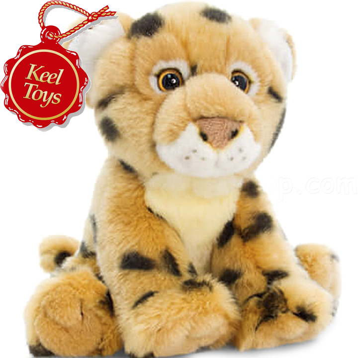 Keel Toys Jucărie de pluș leopard SW0839