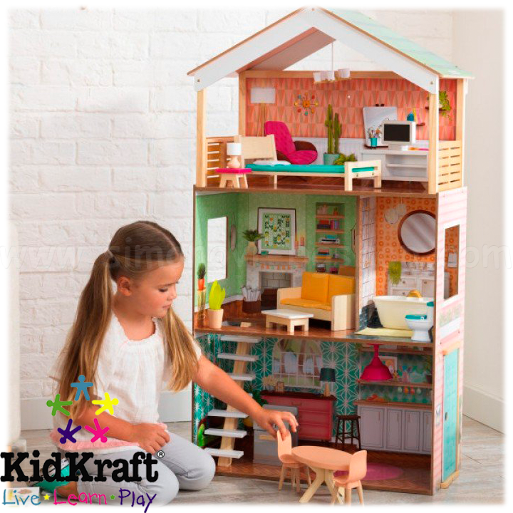 KidKraft Children Doll Wooden Dollhouse Dottie 65965 Simonovi BG shop