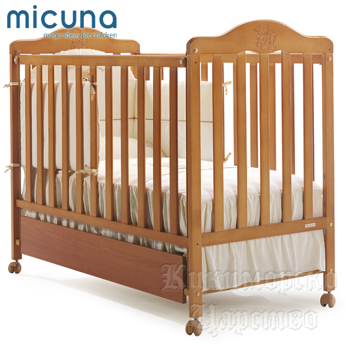 Micuna baby Cot LUCILA LUXE Honey