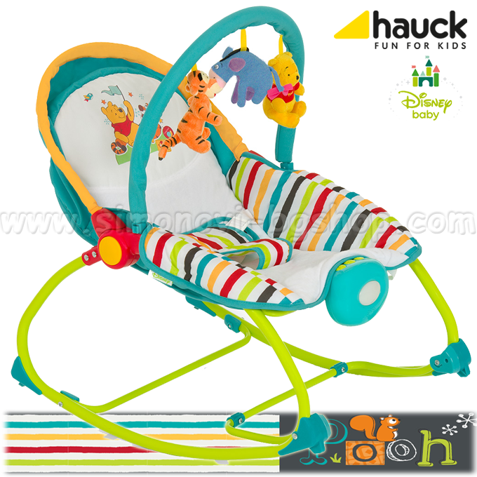 2014 Hauck Bouncer 2in1 Pooh Tidy Time 62601
