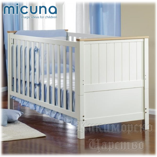Micuna baby BABYMODEL COT MI3 White