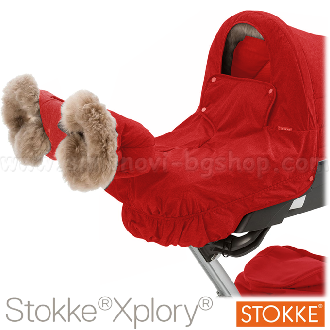 stokke winter kit red