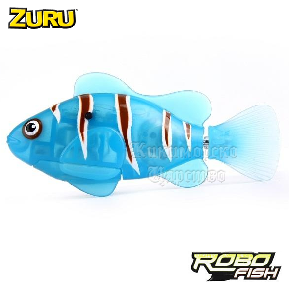 Zuru Robo Fish Robotic pește Clown Blue