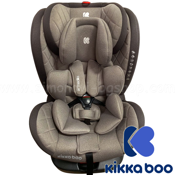*Kikka Boo Столче за кола Armadillo 0-36кг. (1-2-3) Beige 31002070067 *Kikka Boo Столче за кола Armadillo 0-36кг. (1-2-3) Beige 31002070067