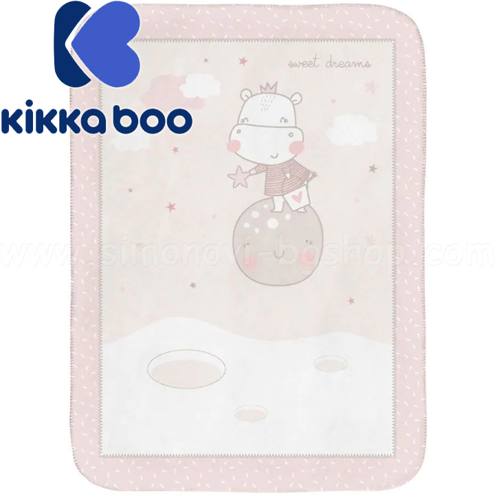 Kikka Boo   80/110 Hippo Dreams Pink 31103020123