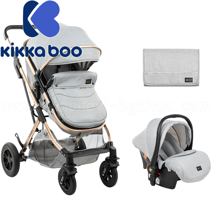 2022 KikkaBoo   21 Kaia Light Grey 31001010199