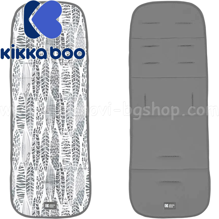 KikkaBoo    Leaves Grey 31108040127