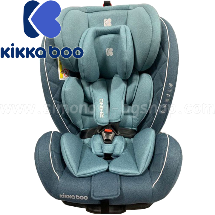 Scaun auto Kikka Boo 0-36kg Rhino Isofix Mint 31002070072