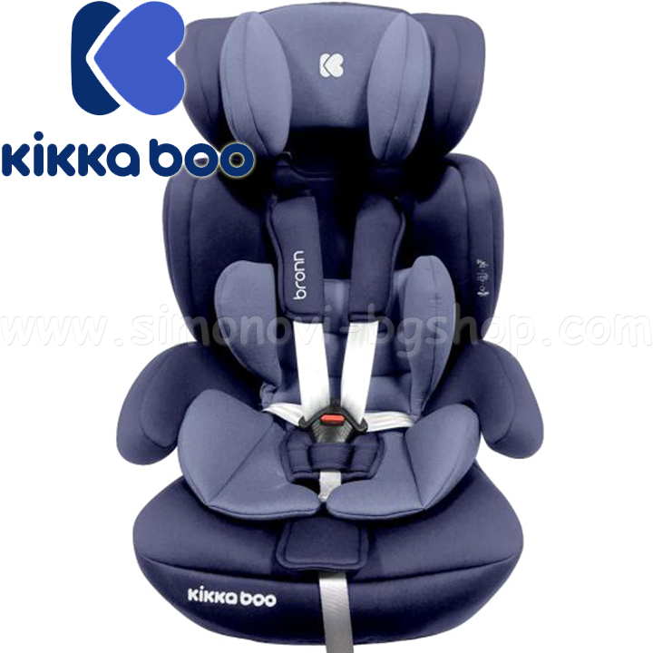 Kikka Boo Столче за кола Bronn Isofix 9-36кг. Blue 31002080070 Kikka Boo Столче за кола Bronn Isofix 9-36кг. Blue 31002080070