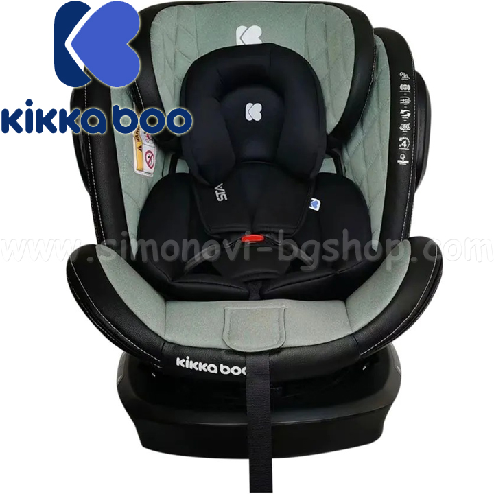 Kikka Boo    0-36 Stark Isofix 360 Mint 31002070089