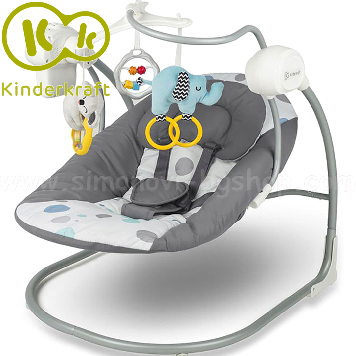 KinderKraft Minky Бебешка люлка 2в1 Мента 22241 KinderKraft Minky Бебешка люлка 2в1 Мента 22241
