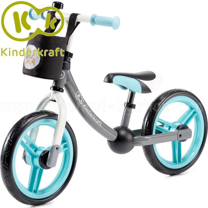 Kinderkraft Колело за баланс 2WAY Next Turquoise Kinderkraft Колело за баланс 2WAY Next Turquoise