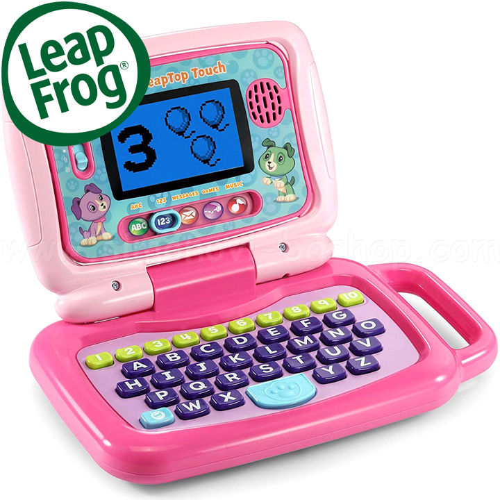 LeapFrog Образователна играчка Лаптоп 2 в 1 LeapTop Touch в розово V600953 LeapFrog Образователна играчка Лаптоп 2 в 1 LeapTop Touch в розово V600953