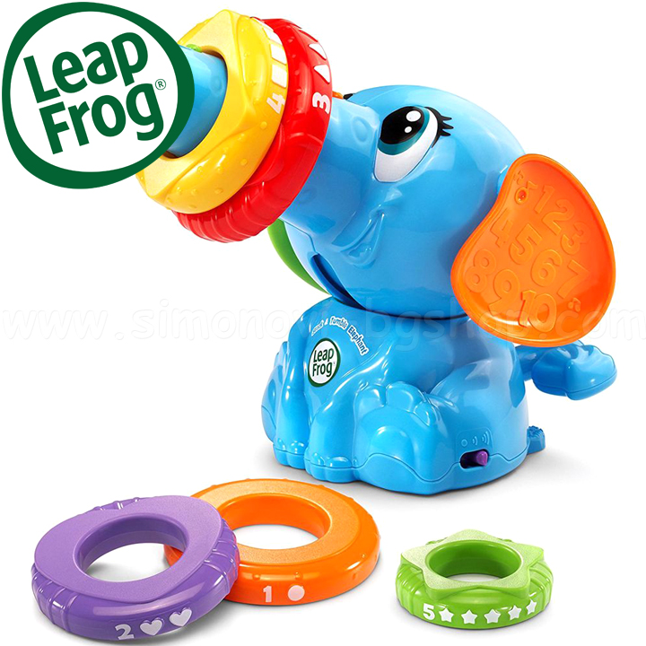 LeapFrog Интерактивна играчка Музикално слонче с рингове V600303 LeapFrog Интерактивна играчка Музикално слонче с рингове V600303