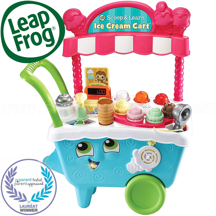 LeapFrog Образователна играчка Количка за сладолед V600703 LeapFrog Образователна играчка Количка за сладолед V600703