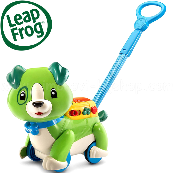 LeapFrog Образователна играчка Музикално кученце за бутане V601203 LeapFrog Образователна играчка Музикално кученце за бутане V601203