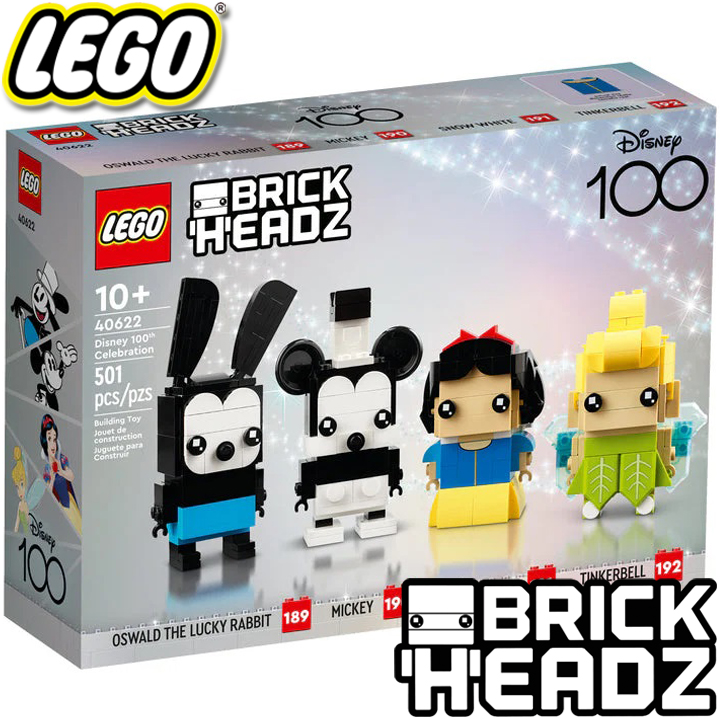 Lego BrickHeadz 100  Disney  40622