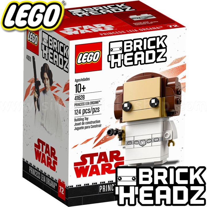 Lego® BrickHeadz Принцеса Лея - Star Wars 41628 Lego® BrickHeadz Принцеса Лея - Star Wars 41628