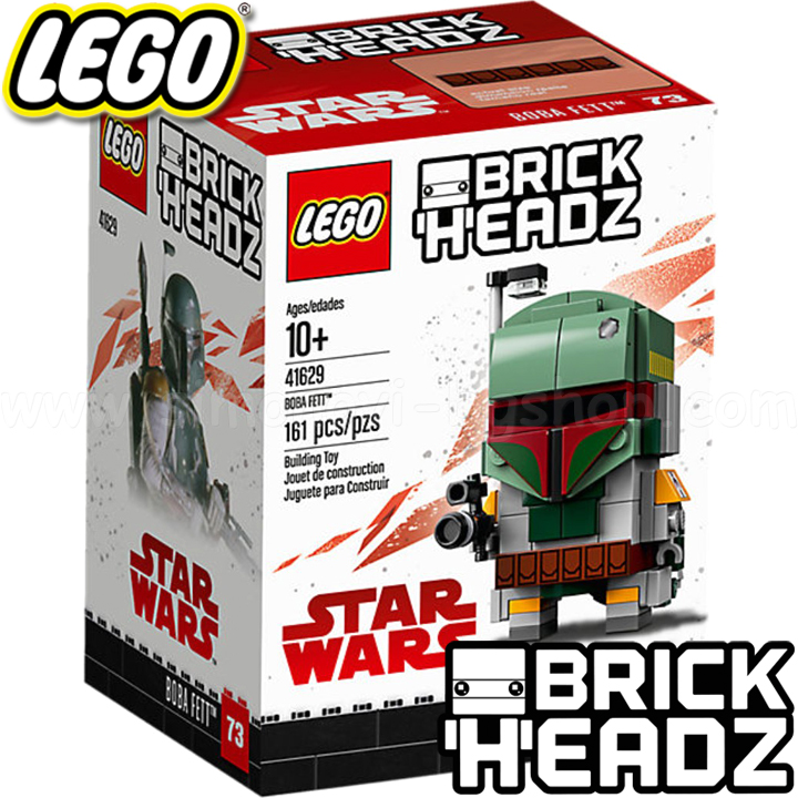 Lego® BrickHeadz Боба Фет - Star Wars 41629 Lego® BrickHeadz Боба Фет - Star Wars 41629