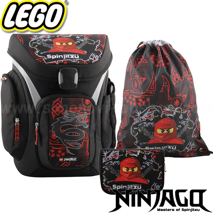 *Lego Ученическа раница Explorer Ninjago Team Ninja 20094-1809 *Lego Ученическа раница Explorer Ninjago Team Ninja 20094-1809