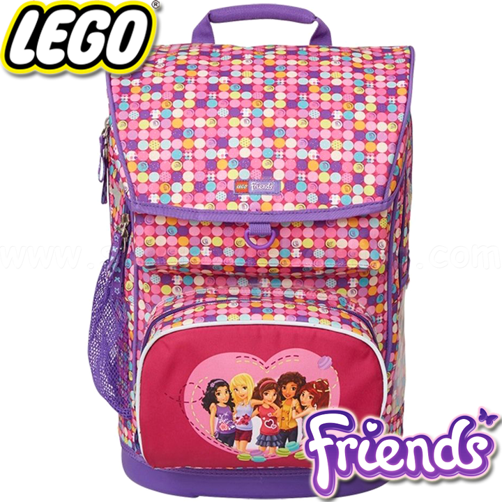 *Lego Ученическа раница Large DUO Friends Confetti 20013-1814 *Lego Ученическа раница Large DUO Friends Confetti 20013-1814