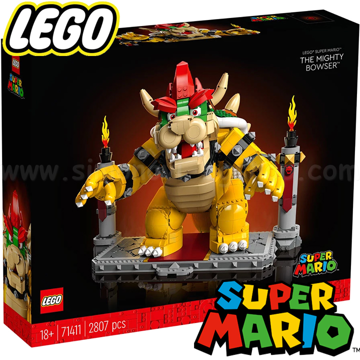 *2023 Lego Super Mario The Mighty Bowser 71411