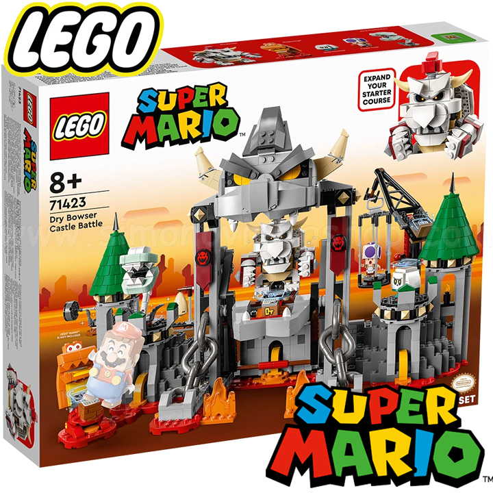 *2023 Lego Super Mario    Bowsers Castle Boss Battle 71423