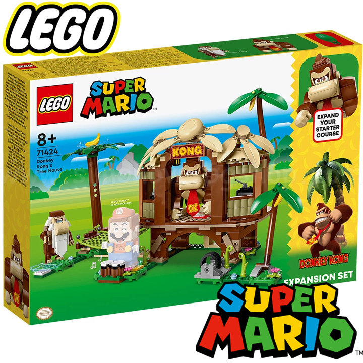 * 2023 Lego Super Mario    Donkey Kong's Tree House 71424