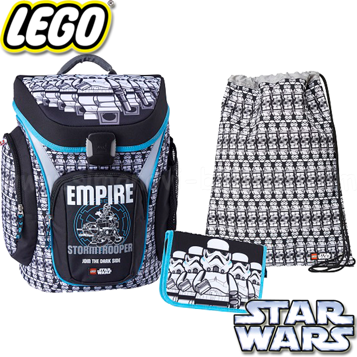* Lego Stormtrooper Explorer Star Wars  Backpack with Accessories 20094-1829