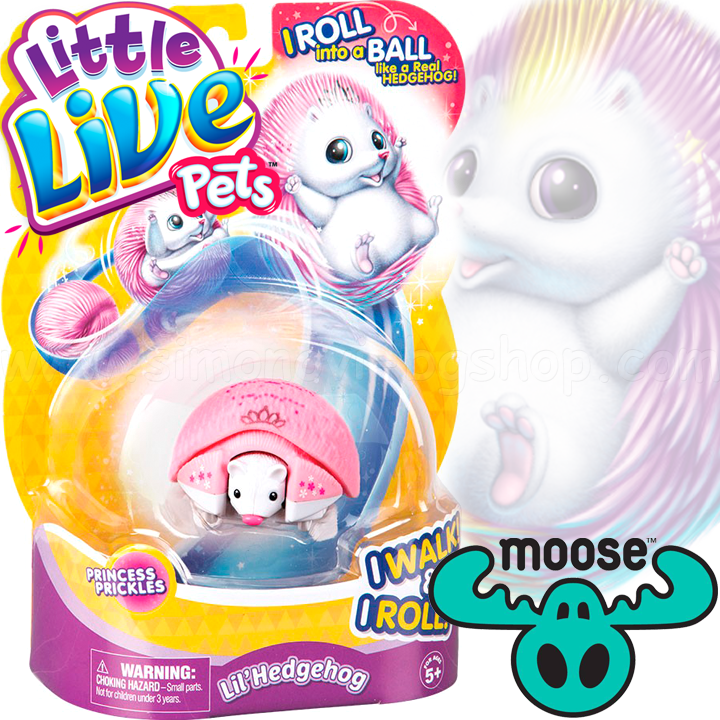 *Little Live Pets   Lil 'Hedgehogs Princess Prickles 28334