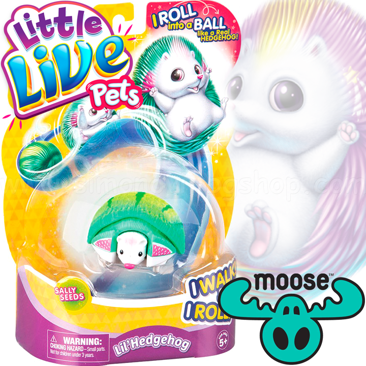 *Little Live Pets   Lil 'Hedgehogs Sally Seed 28334