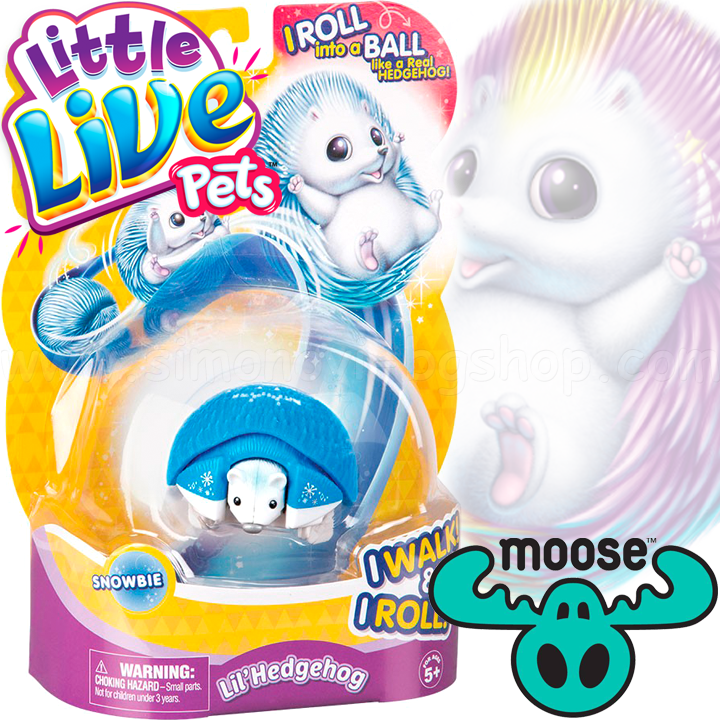 *Little Live Pets   Lil 'Hedgehogs Snowbie 28334