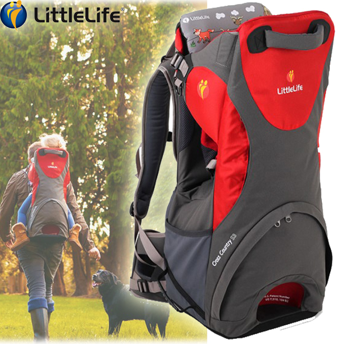 LittleLife Cross Country      S3 Grey/Red
