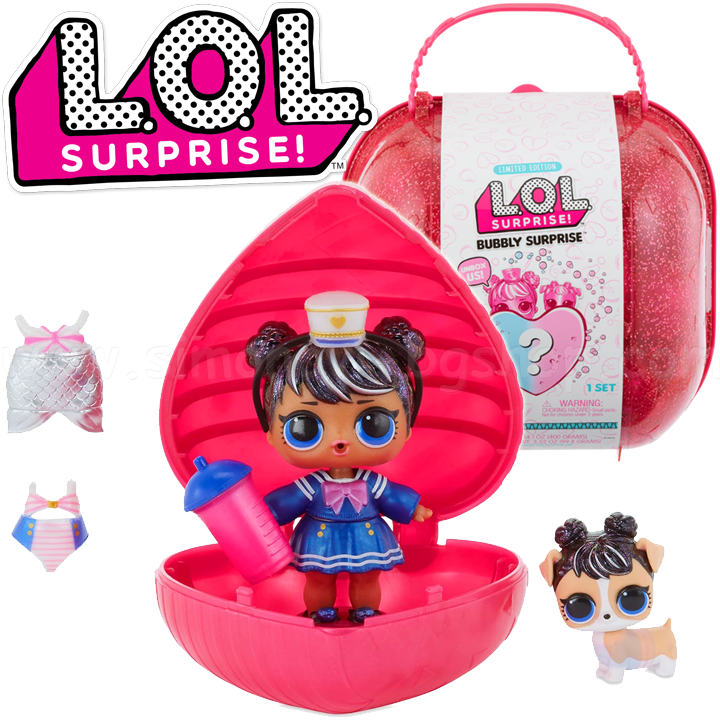 L.O.L. Surprise Кукла Изненада в чантичка сърце Розово 558361 Асортимент L.O.L. Surprise Кукла Изненада в чантичка сърце Розово 558361 Асортимент