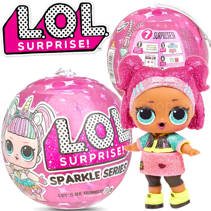 L.O.L. Surprise Кукла в сфера с брокат 559658 L.O.L. Surprise Кукла в сфера с брокат 559658