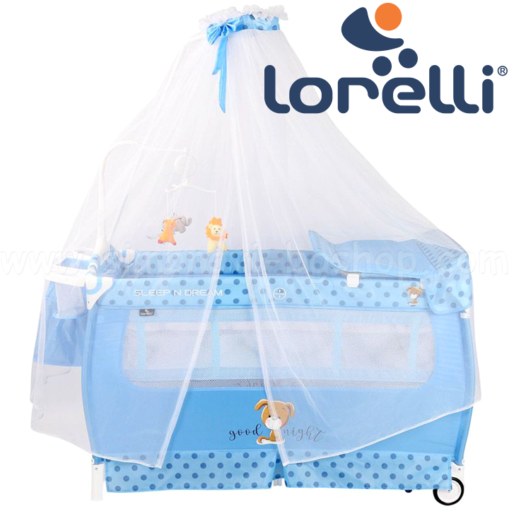 *2021 Lorelli   SLEEP'N'DREAM 2  Rocker   BLUE DOG