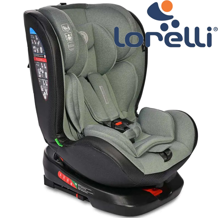 Lorelli Premium    NEBULA I-SIZE 360 ISOFIX (40-150 ) ICEBERG GREEN