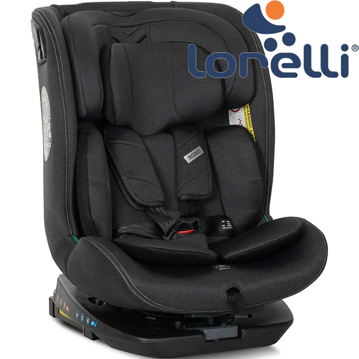 Lorelli Premium    RODEO I-SIZE 360 ISOFIX (40-150 ) BLACK