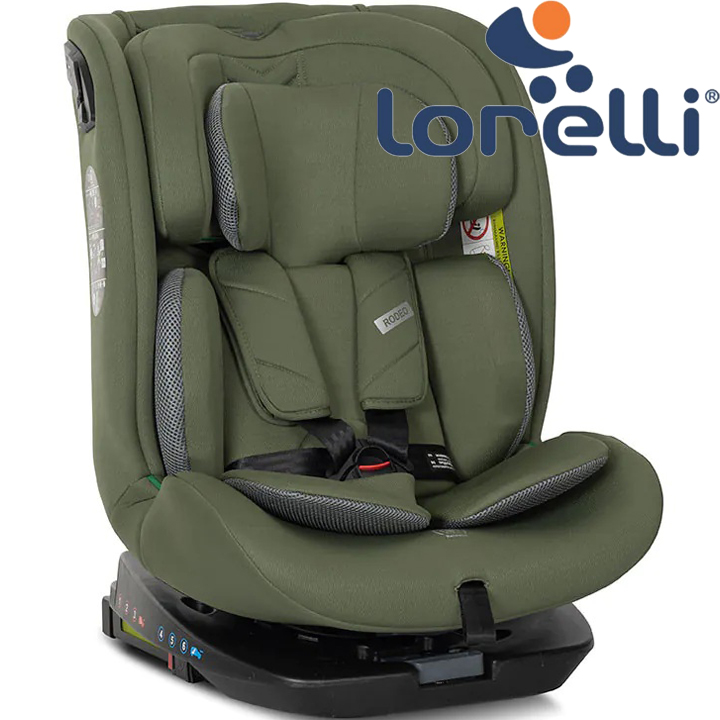 Lorelli Premium    RODEO I-SIZE 360 ISOFIX (40-150 ) GREEN