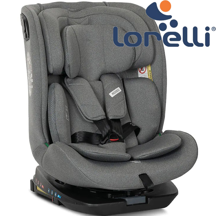 Lorelli Premium    RODEO I-SIZE 360 ISOFIX (40-150 ) GREY