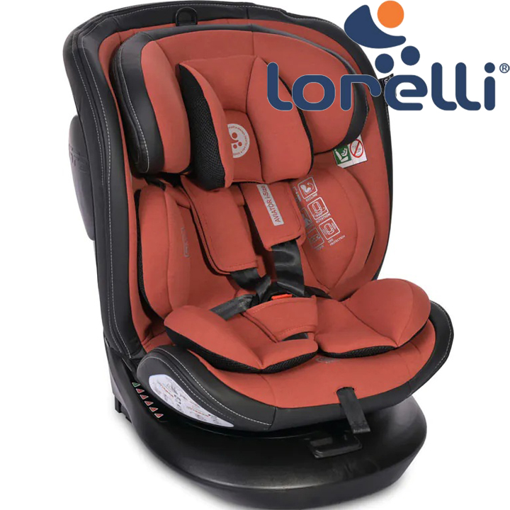 Lorelli Premium    AVIATOR I-SIZE 360 ISOFIX (40-150 ) GINGER