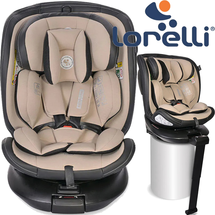 Lorelli Premium    ESTATE I-SIZE 360 ISOFIX (40-150 ) BEIGE