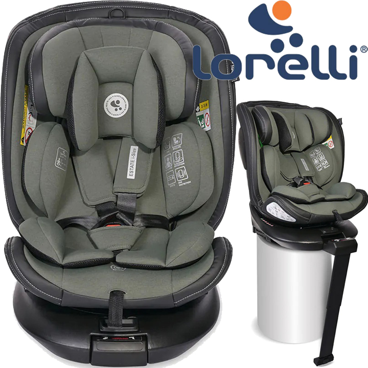 Lorelli Premium    ESTATE I-SIZE 360 ISOFIX (40-150 ) GREEN