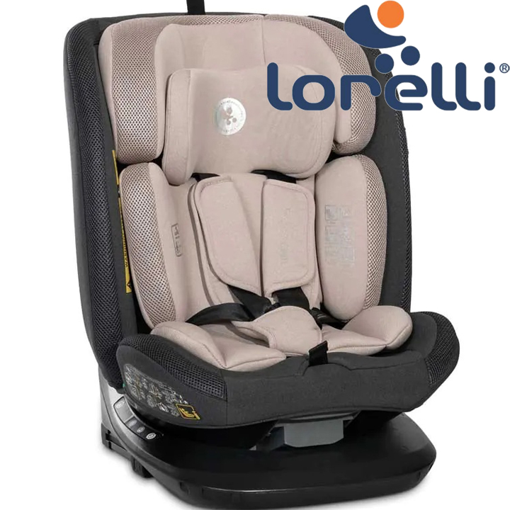Lorelli Premium    IMOLA I-SIZE 360 ISOFIX (40-150 ) BEIGE