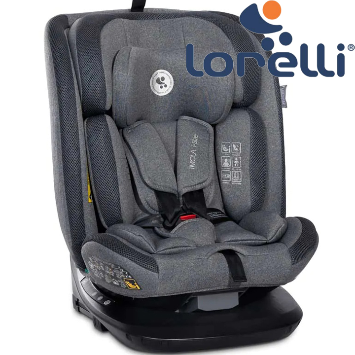 Lorelli Premium    IMOLA I-SIZE 360 ISOFIX (40-150 ) GREY