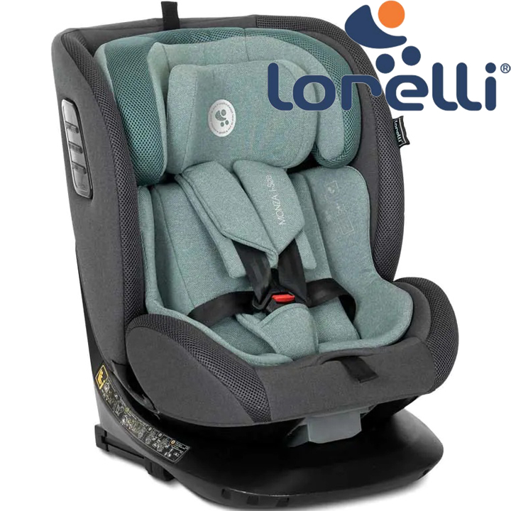 Lorelli Premium    MONZA I-SIZE 360 ISOFIX (40-150 ) GREEN