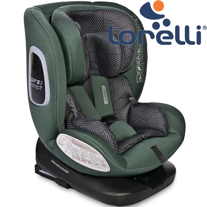 Lorelli Premium    PHOENIX I-SIZE 360 ISOFIX (40-150 ) GREEN PINE